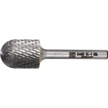 Pferd Carbide Bur, SCTI SC-7, 1/4", Double Cut 24482